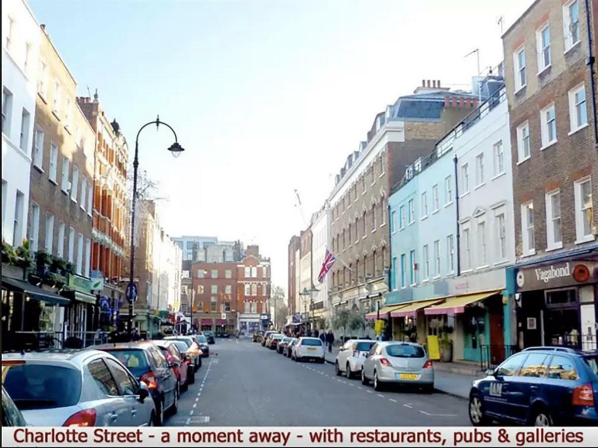 Elegant Fitzrovia Central London 2-Bed Nr Oxford Street Helpful Informative Host المظهر الخارجي الصورة